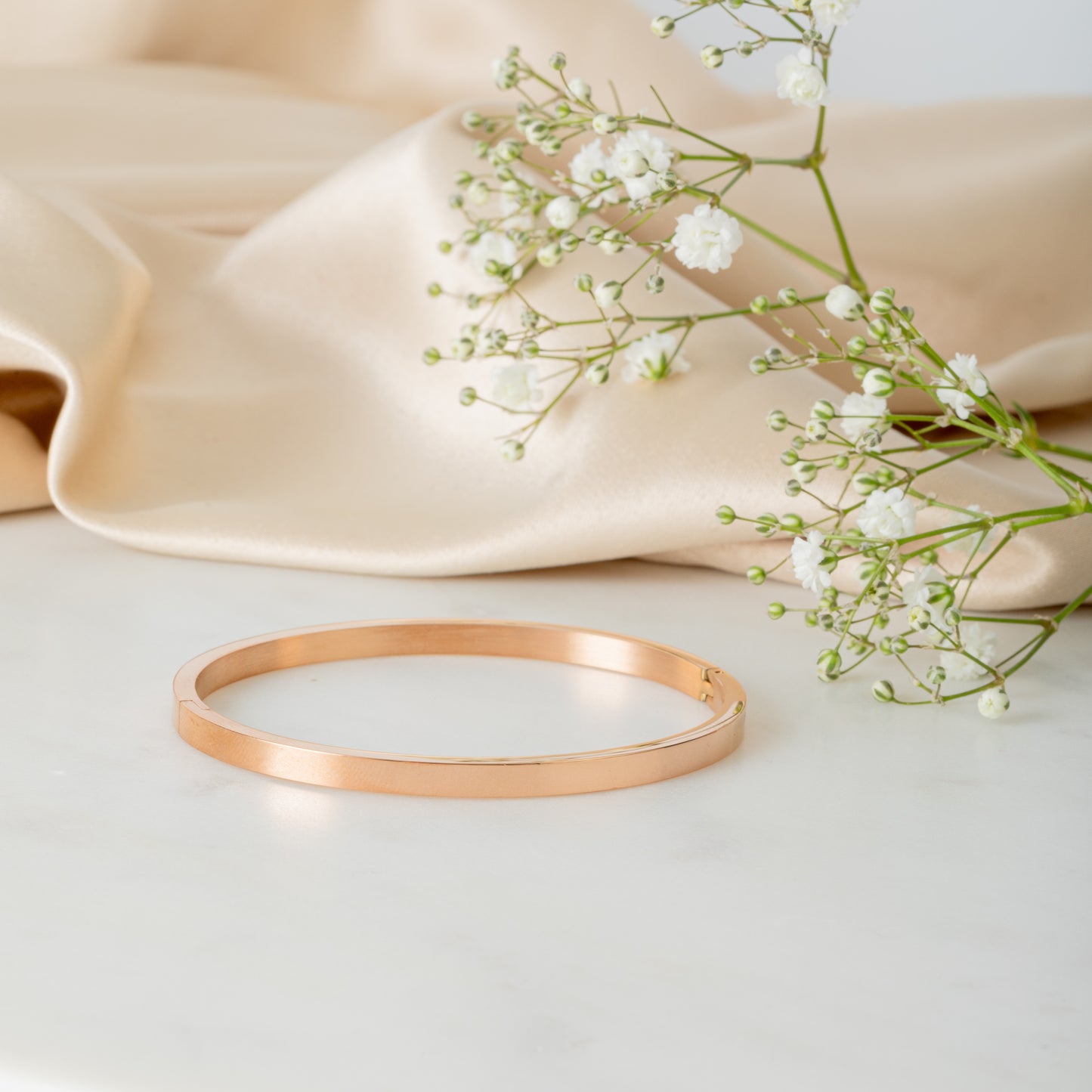 Stainless Steel Hinge Bangle